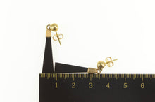 Load image into Gallery viewer, 14K 1960&#39;s Squared Black Onyx Geometric Dangle Earrings Yellow Gold