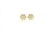 Load image into Gallery viewer, 14K 0.26 Ctw Diamond Solitaire Classic Simple Stud Earrings Yellow Gold