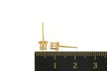 Load image into Gallery viewer, 14K 0.26 Ctw Diamond Solitaire Classic Simple Stud Earrings Yellow Gold
