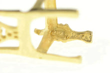 Load image into Gallery viewer, 14K 3D Ornate Dining Chair Seat Furniture Charm/Pendant Yellow Gold