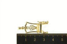 Load image into Gallery viewer, 14K 3D Ornate Dining Chair Seat Furniture Charm/Pendant Yellow Gold