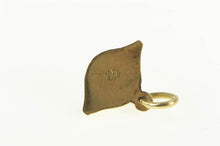 Load image into Gallery viewer, 14K Enamel Nazar Evil Eye Protection Symbol Charm/Pendant Yellow Gold