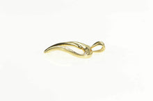 Load image into Gallery viewer, 10K Diamond Heart Love Symbol I Love You Pendant Yellow Gold