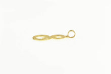 Load image into Gallery viewer, 14K Diamond Cut S Swirl Letter Initial Monogram Pendant Yellow Gold