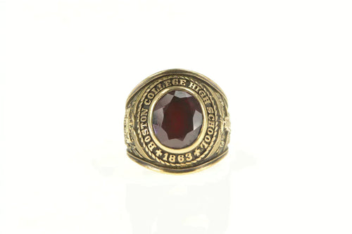 10K 1964 Boston College High School Class Ring Yellow Gold