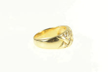 Load image into Gallery viewer, 14K 0.22 Ctw Diamond Woven Braid Statement Band Ring Yellow Gold