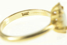 Load image into Gallery viewer, 14K Natural Opal Diamond Halo Classic Statement Ring Yellow Gold