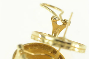 14K 2005 1/10th Oz Half Eagle $5 Gold Coin Earrings Yellow Gold