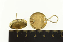 Load image into Gallery viewer, 14K 2005 1/10th Oz Half Eagle $5 Gold Coin Earrings Yellow Gold