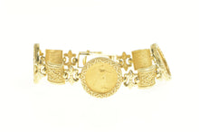 Load image into Gallery viewer, 14K 2004 1/10th Oz Half Eagle $5 Gold Coin Bracelet Yellow Gold