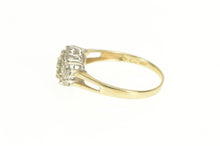 Load image into Gallery viewer, 10K 0.50 Ctw Diamond Statement Cluster Band Ring Yellow Gold