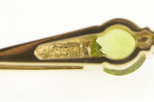Load image into Gallery viewer, 14K 2.06 Ctw Peridot Diamond Accent Drop Pendant Yellow Gold