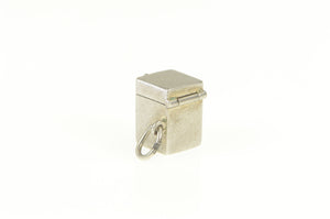 Sterling Silver 3D Articulated Jack in the Box Charm/Pendant