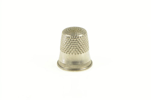 Sterling Silver Classic Simple Sewing Tool Thimble