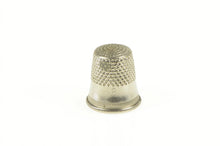 Load image into Gallery viewer, Sterling Silver Classic Simple Sewing Tool Thimble