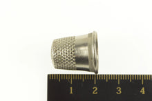 Load image into Gallery viewer, Sterling Silver Classic Simple Sewing Tool Thimble
