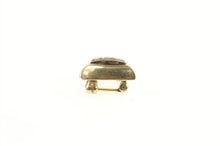 Load image into Gallery viewer, 10K Delta Theta Delta Enamel Fraternity Lapel Pin/Brooch Yellow Gold