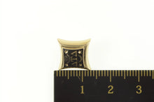 Load image into Gallery viewer, 10K Delta Theta Delta Enamel Fraternity Lapel Pin/Brooch Yellow Gold