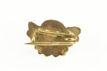 Load image into Gallery viewer, 14K St Raphael Cherub Protection Guardian Angel Pin/Brooch Yellow Gold