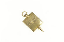 Load image into Gallery viewer, 14K Kappa Beta Phi Wall Street Secret Society Charm/Pendant Yellow Gold