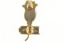 Load image into Gallery viewer, 10K Beta Sigma Phi Yellow Rose Sorority Lapel Pin/Brooch Yellow Gold