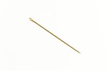 Load image into Gallery viewer, 14K Simple Classic Sewing Needle Stitching Tool Charm/Pendant Yellow Gold