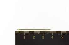 Load image into Gallery viewer, 14K Simple Classic Sewing Needle Stitching Tool Charm/Pendant Yellow Gold