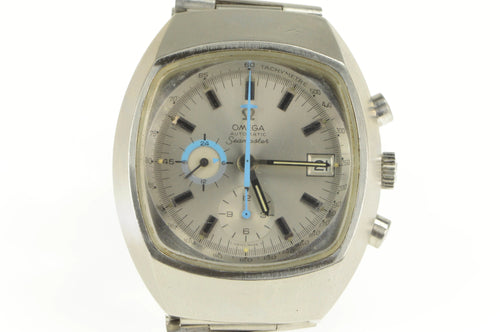 1973 Omega Seamaster Chronograph JEDI 176.005 Cal 1040 Runs Original Bracelet Men's Watch