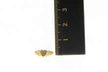 Load image into Gallery viewer, 10K F E Monogram Cursive Initial Heart Child Baby Ring Yellow Gold