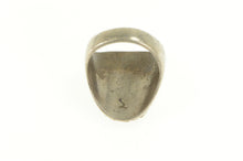 Load image into Gallery viewer, Sterling Silver Native American Turqouise Onyx Coral Inlay Ring