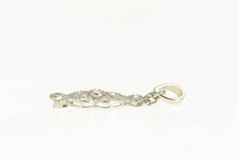Load image into Gallery viewer, 14K 0.30 Ctw Art Deco Diamond Old Mine Cut Pendant White Gold