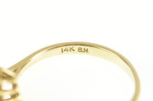 Load image into Gallery viewer, 14K 0.41 Ctw Pear Natural Sapphire Diamond Halo Ring Yellow Gold