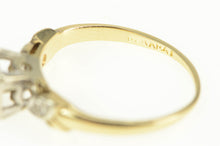 Load image into Gallery viewer, 14K 1940&#39;s Classic Diamond Promise Engagement Ring Yellow Gold