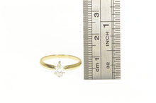 Load image into Gallery viewer, 14K 0.48 Ct Pear Cut Diamond Solitaire Engagement Ring Yellow Gold