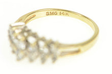 Load image into Gallery viewer, 14K 0.46 Ctw Diamond Tiered Diamond Band Ring Yellow Gold
