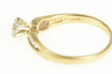 Load image into Gallery viewer, 14K 0.36 Ctw Classic Simple Diamond Engagement Ring Yellow Gold