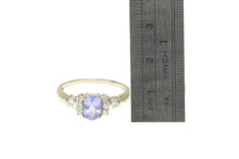 Load image into Gallery viewer, 14K 1.33 Ctw Tanzanite Diamond Engagement Ring White Gold