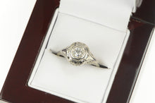 Load image into Gallery viewer, Platinum 0.26 Ct Art Deco Diamond Solitaire Engagement Ring