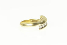 Load image into Gallery viewer, 14K 0.50 Cttw Diamond Band Bypass Channel Set Ring Yellow Gold