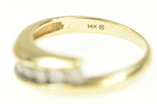 Load image into Gallery viewer, 14K 0.50 Cttw Diamond Band Bypass Channel Set Ring Yellow Gold