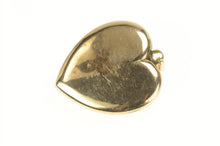 Load image into Gallery viewer, Gold Filled Victorian B Monogram Heart Locket Engraved Pendant