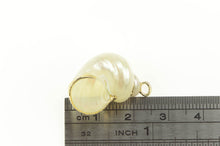 Load image into Gallery viewer, Gold Filled 3D Conch Sea Shell Beach Ocean Motif Charm/Pendant