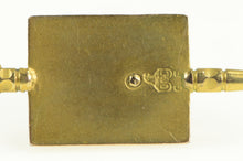 Load image into Gallery viewer, Gold Filled Black Enamel Magazine Journalism &quot;Current&quot; Charm/Pendant