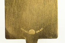 Load image into Gallery viewer, Gold Filled Department of Justice CZ Enamel Statement Pendant