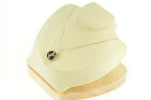Load image into Gallery viewer, 14K Black Enamel Russian Helmet Soldier Egg Charm/Pendant Yellow Gold