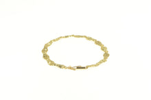 Load image into Gallery viewer, 14K Cat Kitty Kitten Animal Pet Lover Chain Bracelet 7&quot; Yellow Gold
