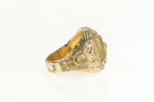 Load image into Gallery viewer, Gold Filled World War II Era US Marine Corps Insignia Men&#39;s Ring
