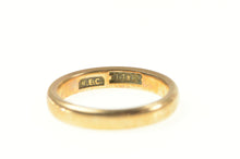 Load image into Gallery viewer, 14K Victorian 3.5mm Classic Wedding Band Ring Yellow Gold