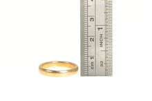 Load image into Gallery viewer, 14K Victorian 3.5mm Classic Wedding Band Ring Yellow Gold