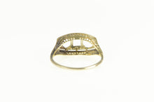 Load image into Gallery viewer, 14K Art Deco Filigree Engagement Setting Ring Yellow Gold